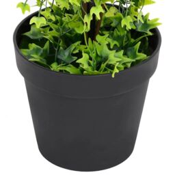 Berkfield Home Artificial Boxwood Plant with Pot Green 100 cm - thumbnail 4