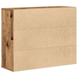 Berkfield Home Sideboard Old Wood 88x30x70 cm Engineered Wood in Brown - Size: 88 x 30 x 70 cm - thumbnail 8