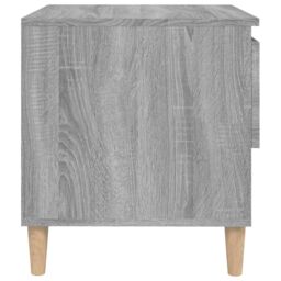 Berkfield Home Bedside Tables 2 pcs Grey Sonoma 50x46x50 Engineered Wood - thumbnail 6