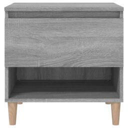 Berkfield Home Bedside Tables 2 pcs Grey Sonoma 50x46x50 Engineered Wood - thumbnail 5