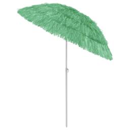 Berkfield Home Hawaii Beach Umbrella Green 180 cm - thumbnail 1