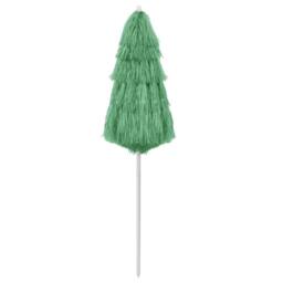 Berkfield Home Hawaii Beach Umbrella Green 180 cm - thumbnail 3