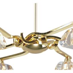 Netlighting Alfa Telescopic 6 Light G9 Polished Brass (Short Rod Included) in Yellow - thumbnail 5