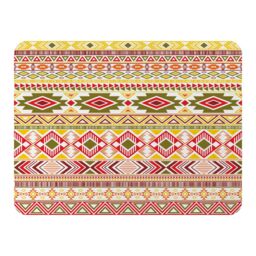 Benjamin Tate Design Aztec American Indian Pattern Blanket in Natural - Size: 120 cm x 150 cm - thumbnail 1