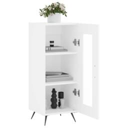 Berkfield Home Sideboard White 34.5x34x90 cm Engineered Wood - thumbnail 4
