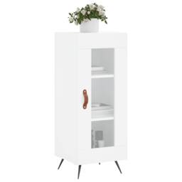 Berkfield Home Sideboard White 34.5x34x90 cm Engineered Wood - thumbnail 1