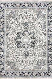 THE RUGS Classical Collection Heritage Steel Soft Pile Grey Essentials Rug - Size: 160 cm x 230 cm - thumbnail 1