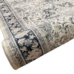 THE RUGS Classical Collection Heritage Steel Soft Pile Grey Essentials Rug - Size: 160 cm x 230 cm - thumbnail 4