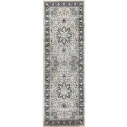 THE RUGS Classical Collection Heritage Steel Soft Pile Grey Essentials Rug - Size: 160 cm x 230 cm - thumbnail 7
