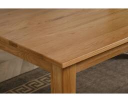 Thats Furniture Oslo 90 x 90 cm Oak Small Dining Table & 4 Montana Fabric Chairs in Grey - thumbnail 5