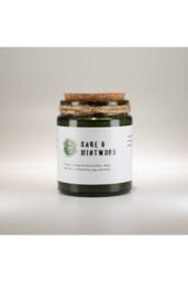 KDMD Greenman Woodwick Soy Candle Sage & Mintwood Fresh in Green - thumbnail 3