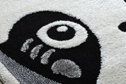 RugsX Modern Children's Rug in Grey - Size: 160 cm x 220 cm - thumbnail 5