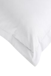 CHRISTY Pure Cotton Percale Oxford Pillowcase Pair in White - thumbnail 2