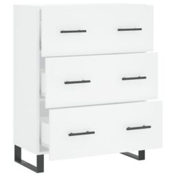 Berkfield Home Sideboard White 69.5x34x90 cm Engineered Wood - thumbnail 6