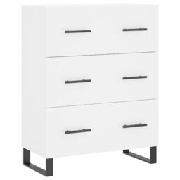 Berkfield Home Sideboard White 69.5x34x90 cm Engineered Wood - thumbnail 2