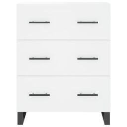 Berkfield Home Sideboard White 69.5x34x90 cm Engineered Wood - thumbnail 5