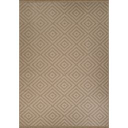 Livabliss Mystery-Washable Tan Beige Ivory Modern Jute Living Dining Rug - Size: 150 cm x 250 cm - thumbnail 2