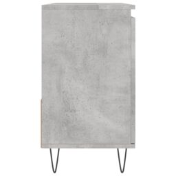 Berkfield Home Bathroom Cabinet Concrete Grey 65x33x60 cm Engineered Wood - Size: 65 x 33 x 60 cm - thumbnail 6