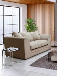 Furniture 786 Casper Fabric 2 Seater Sofa in Beige - thumbnail 3