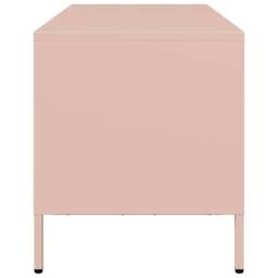 Berkfield Home TV Cabinet Pink 101.5x39x43.5 cm Cold-rolled Steel - thumbnail 6