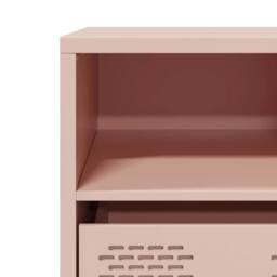Berkfield Home TV Cabinet Pink 101.5x39x43.5 cm Cold-rolled Steel - thumbnail 9