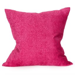 Madison & Mayfair Velvet Fuschia Square Cushion in Fuchsia - thumbnail 3