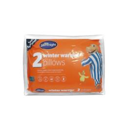Voltico Silentnight Winter Warmers Pillows 2 Pack Thermal Comfort in White - Size: Standard Pillow Case - thumbnail 4