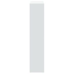 Berkfield Home Room Divider Bookcase White 69.5x29x137.5 cm Engineered Wood - thumbnail 6