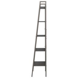 Berkfield Home 5-Tier Standing Shelf Black 56x35x174 cm - Size: 56 x 35 x 174 cm - thumbnail 4