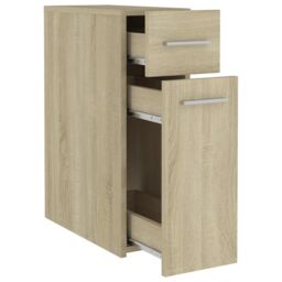 Berkfield Home Apothecary Cabinet Sonoma Oak 20x45.5x60 cm Engineered Wood in Brown - thumbnail 5