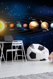 Origin Murals Planets Matt Smooth Paste the Wall Mural 350cm wide x 280cm high - Size: W350 cm x H280 cm - thumbnail 5