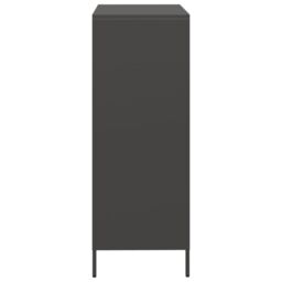 Berkfield Home Highboard¬†Black 68x39x103.5 cm Steel in Black - thumbnail 6