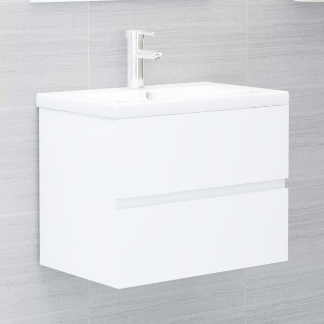 Berkfield Home Sink Cabinet White 60x38.5x45 cm Engineered Wood - image 1