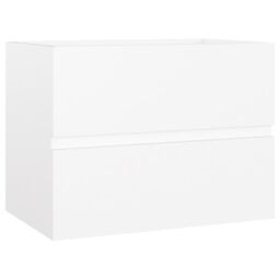 Berkfield Home Sink Cabinet White 60x38.5x45 cm Engineered Wood - thumbnail 2