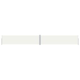 Berkfield Home Retractable Side Awning Cream 160x1200 cm in Beige - thumbnail 2