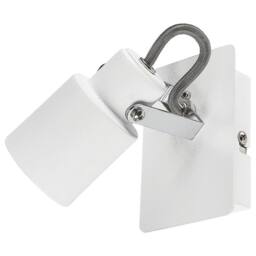 Wyld and Coco Set of 2 White Metal Swing-Arm Wall Lamps 1-Light Cone Shade - thumbnail 5