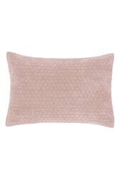 Bianca 'Attica Velvet' Embroidered Pillow sham Pair in Pink - Size: Standard Pillow Case - thumbnail 3