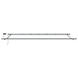 Berkfield Home Manual Retractable Awning with LED Yellow & Orange 600x300 cm - thumbnail 9