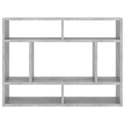 Berkfield Home Wall Shelf Concrete Grey 75x16x55 cm Engineered Wood - Size: 75 x 16 x 55 cm - thumbnail 4