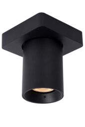 Lucide 'NIGEL' Dimmable Stylish Decorative Indoor LED Ceiling Spotlight GU10 in Black - thumbnail 1