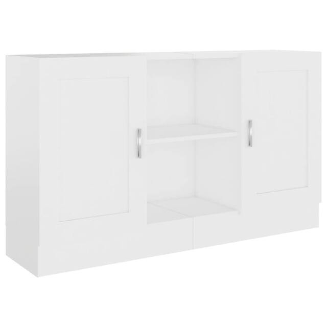 Berkfield Home Sideboard White 120x30.5x70 cm Engineered Wood - image 1
