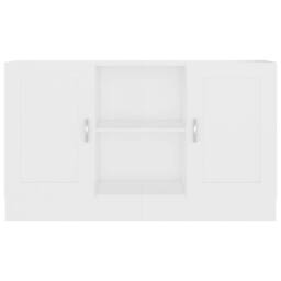 Berkfield Home Sideboard White 120x30.5x70 cm Engineered Wood - thumbnail 5