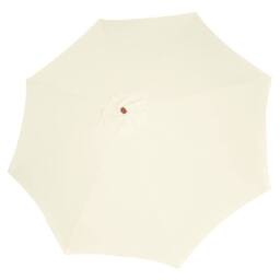 Berkfield Home Parasol 300x258 cm Sand White in Off-White