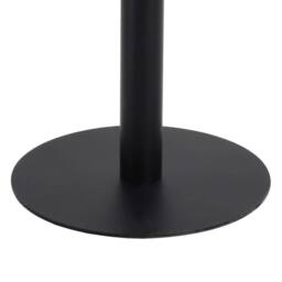 Berkfield Home Elegant Bistro Table Dark Brown 80X80 cm MDF - thumbnail 5