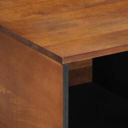Berkfield Home Coffee Table 80x50x40 cm Solid Wood Mango in Brown - Size: 80 x 50 x 40 cm - thumbnail 6