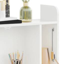 Kelvenix Wall Mounted Computer Desk Space Saving Folding Table in White - Size: 0.6m2 - thumbnail 3