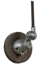 Lucide 'HONORE' Non Dimmable Stylish Rotatable Industrial Wall Light 1xE14 in Brown - thumbnail 5