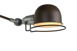 Lucide 'HONORE' Non Dimmable Stylish Rotatable Industrial Wall Light 1xE14 in Brown - thumbnail 3
