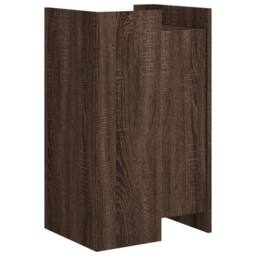 Berkfield Home Sideboard Brown Oak 45x35x75 cm Engineered Wood - Size: 45 x 35 x 75 cm - thumbnail 6