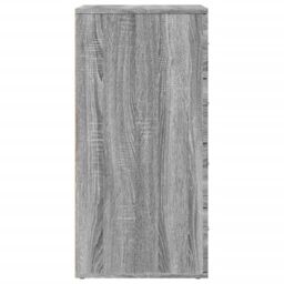Berkfield Home Sideboards 2 pcs Grey Sonoma 60x39x80 cm Engineered Wood - Size: 60 x 39 x 80 cm - thumbnail 6